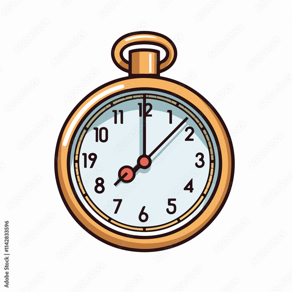 Clear and Professional Chronometer Timer Symbol Vector for Isolated Illustration Clear and Professional Chronometer Timer Symbol Vector for Isolated Illustration