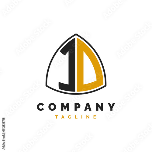Initial Letter IO Logo Design. Alphabet IO Logo Template
