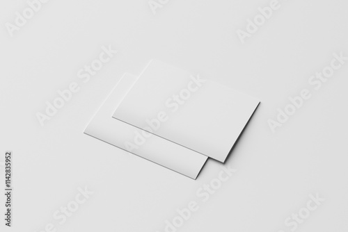 A4 Bifold Brochure Mockup