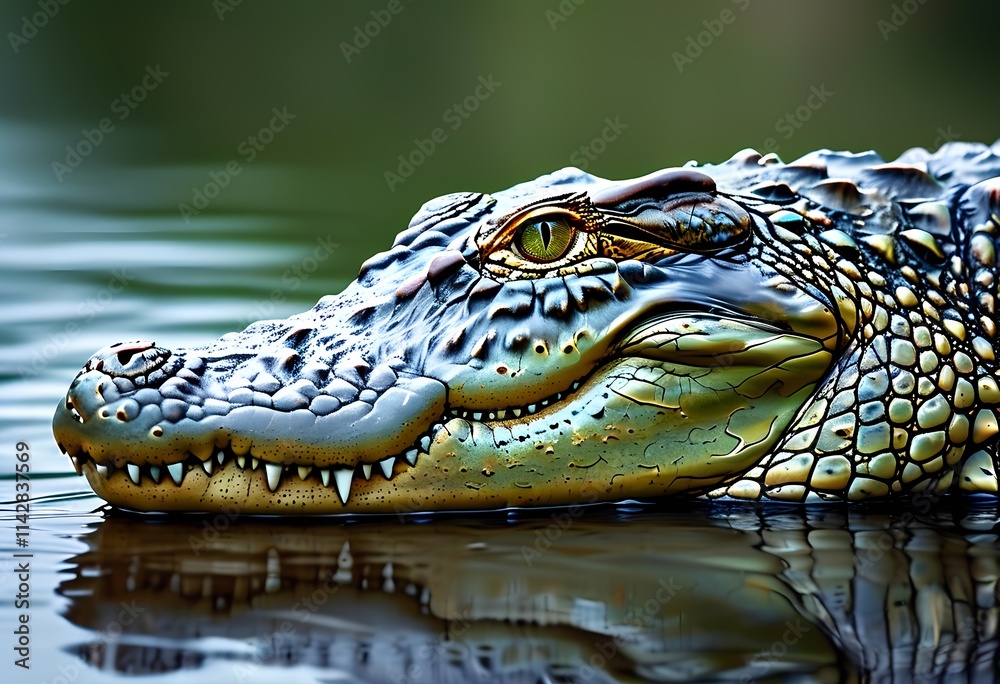 Obraz premium crocodile