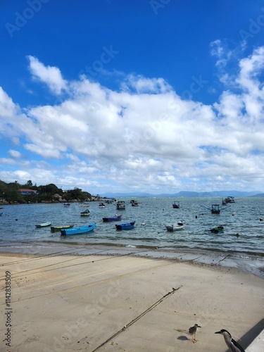 Azul, céu e mar