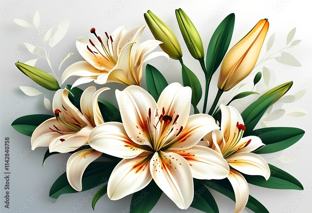 Fototapeta premium Easter lily