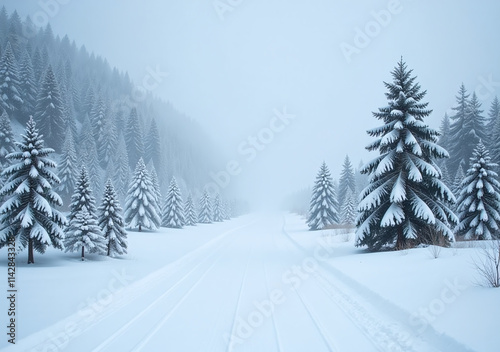 snow falls winter blanketing landscapes thick layer