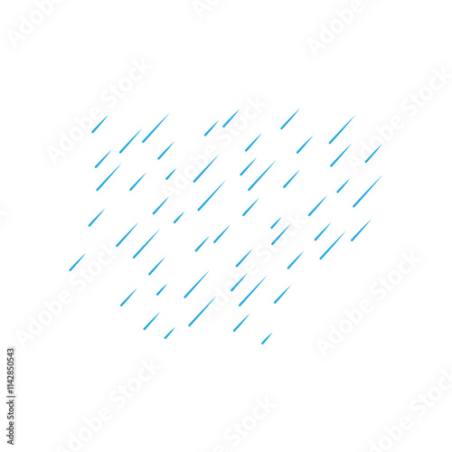 Rain water drops vector . Scattered and spritz splash raindrops illustration