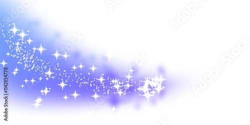 Golden Glow and Glitter effect for Festive Design png 