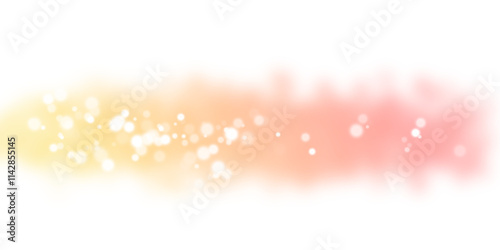 Golden Glow and Glitter effect for Festive Design png 