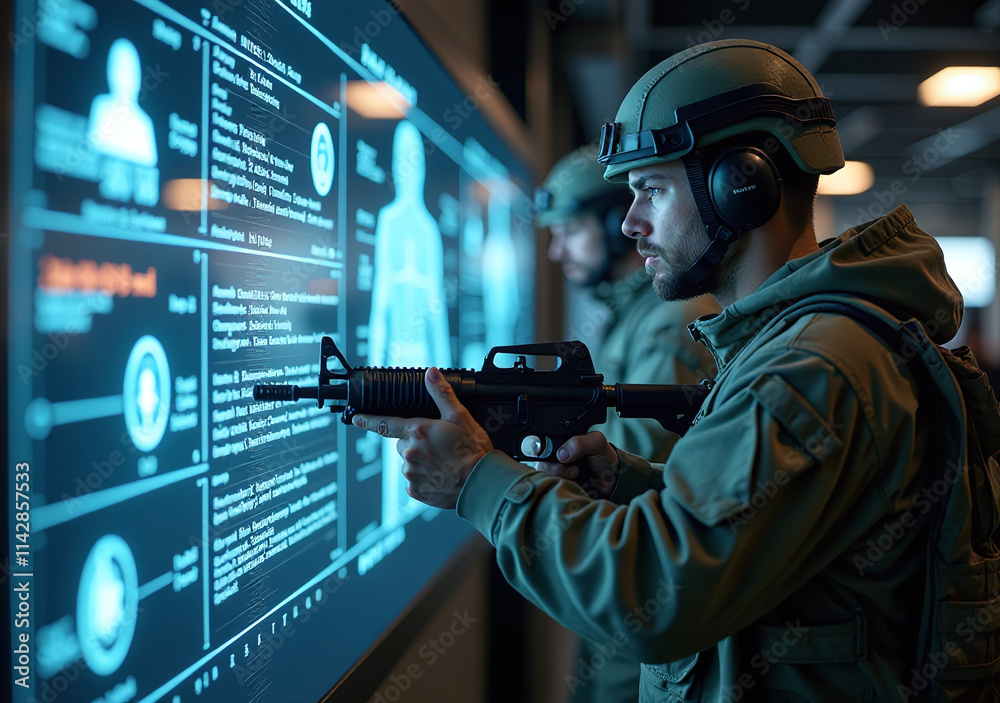 advanced soldiers interface holographic displays merge physical digital warfare highly advanced combat advanced soldiers interface holographic displays merge physical digital warfare highly advanced combat
