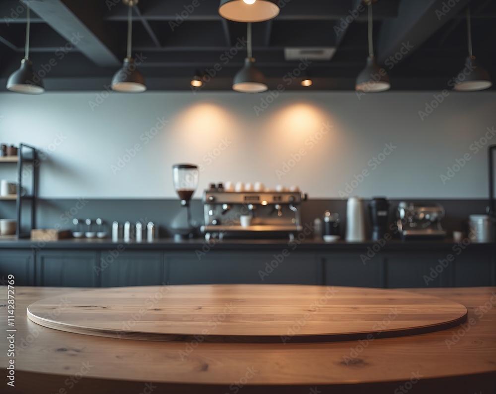 empty table top product presentation podium