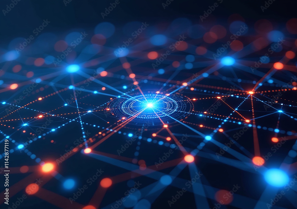 lines connect futuristic tech grid background featuring innovative designs seamless connectivity lines connect futuristic tech grid background featuring innovative designs seamless connectivity