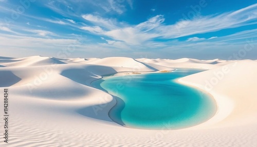 lake in the desert