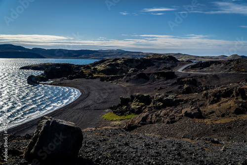 country volcanic landscape