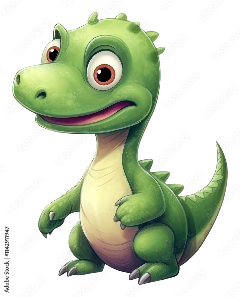 Fototapeta premium Animal representation dinosaur reptile.