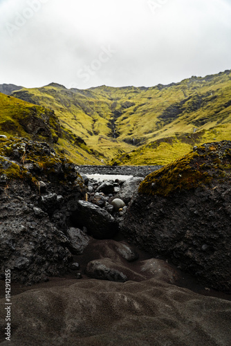mountain river in the mountains