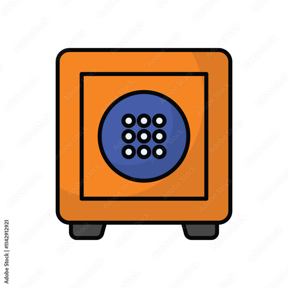 Safe vector icon Safe vector icon
