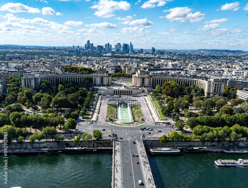 view from eiffel tower