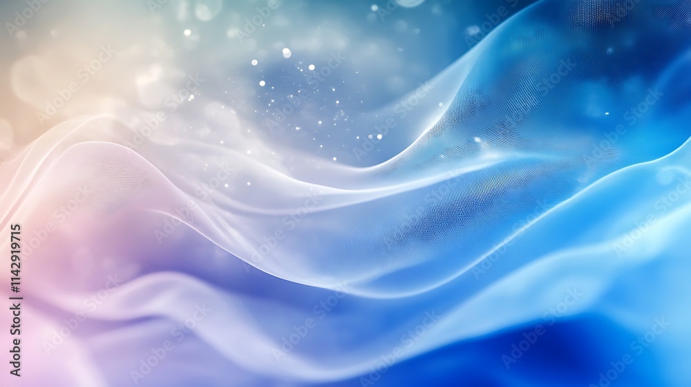Abstract Blue and White Wave Background Design Abstract Blue and White Wave Background Design
