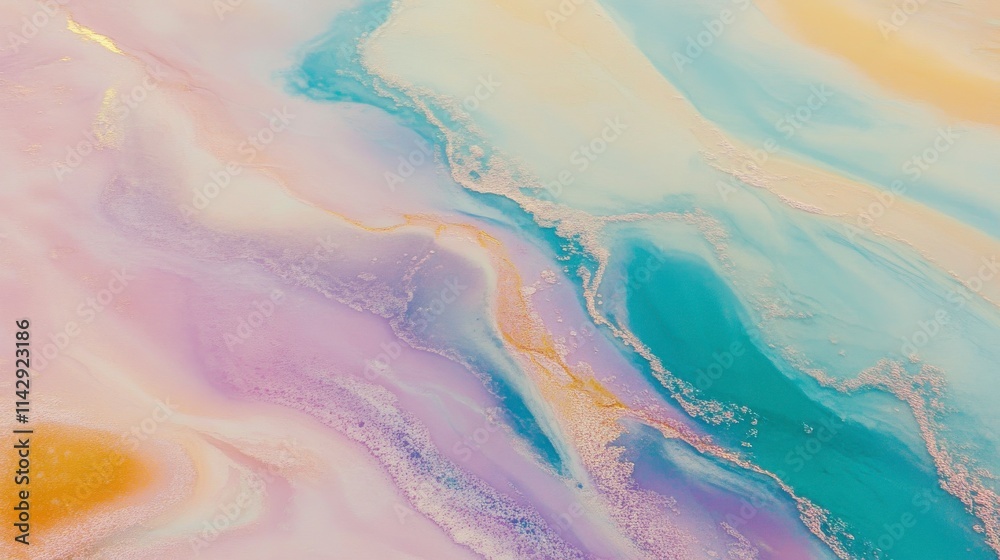 Abstract fluid art with vibrant pastel colors blending seamlessly, showcasing artistic swirls of pink, blue, yellow, and orange hues for creative backgrounds and designs. Abstract fluid art with vibrant pastel colors blending seamlessly, showcasing artistic swirls of pink, blue, yellow, and orange hues for creative backgrounds and designs.