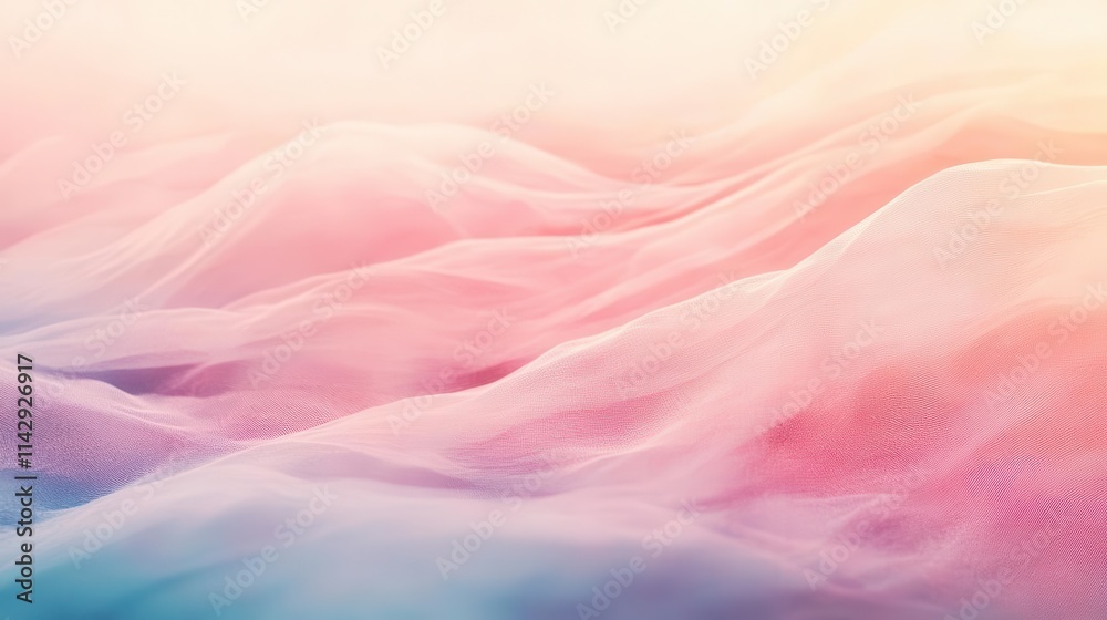 soft pastel waves in an abstract background, blending gradient colors for a soothing aesthetic, ideal for app design or creative products soft pastel waves in an abstract background, blending gradient colors for a soothing aesthetic, ideal for app design or creative products