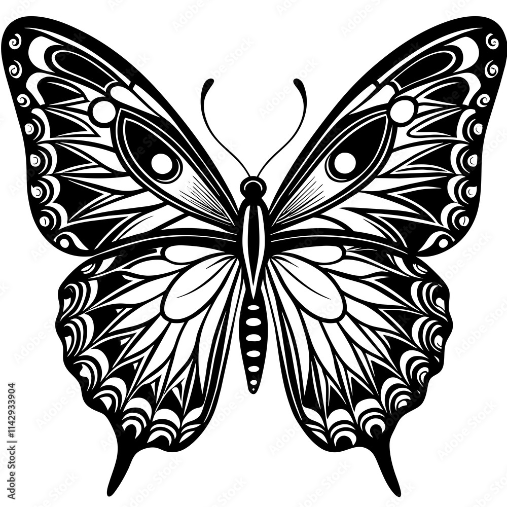black and white butterfly black and white butterfly