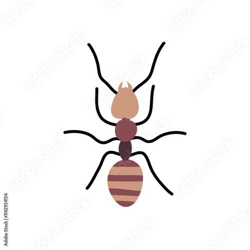 Cartoon Ant Vector Illustration 