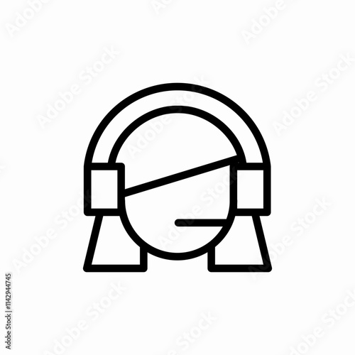 support center icon sign vector