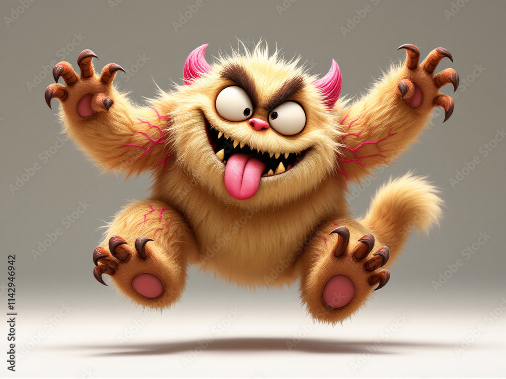 Fototapeta premium Two angry gorillas