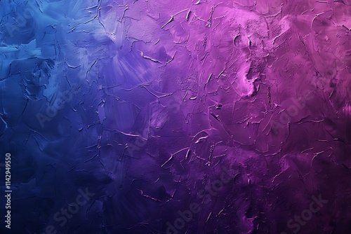 Abstract Purple And Blue Textured Paint Background