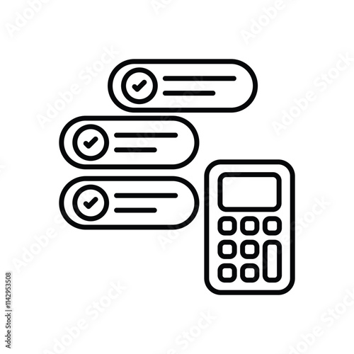 Accounting vector icon