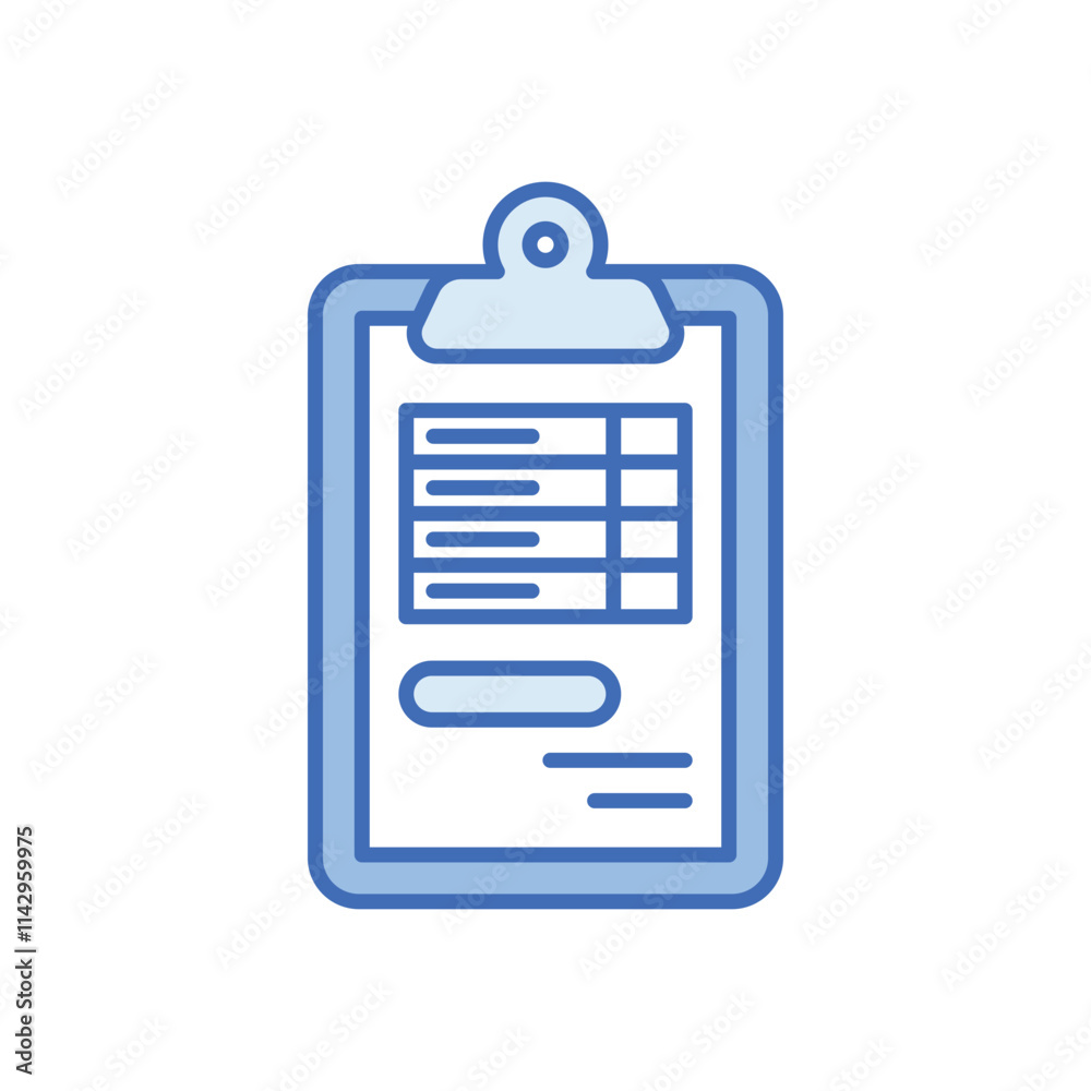 Clipboard vector icon Clipboard vector icon