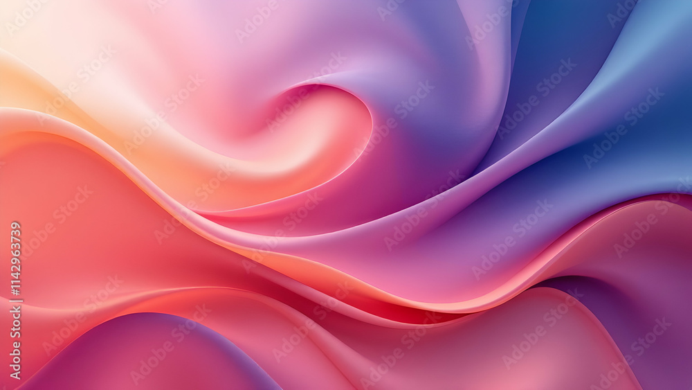 Obraz premium Colorful abstract folds background