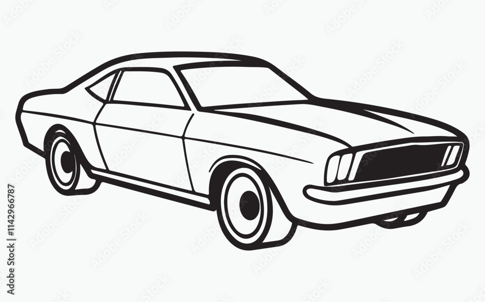 Car line icon Car line icon