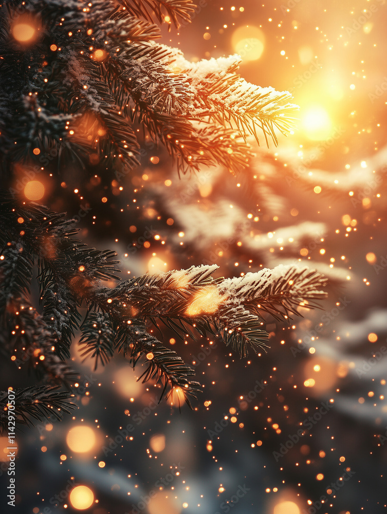 Fototapeta premium New Year wallpapers