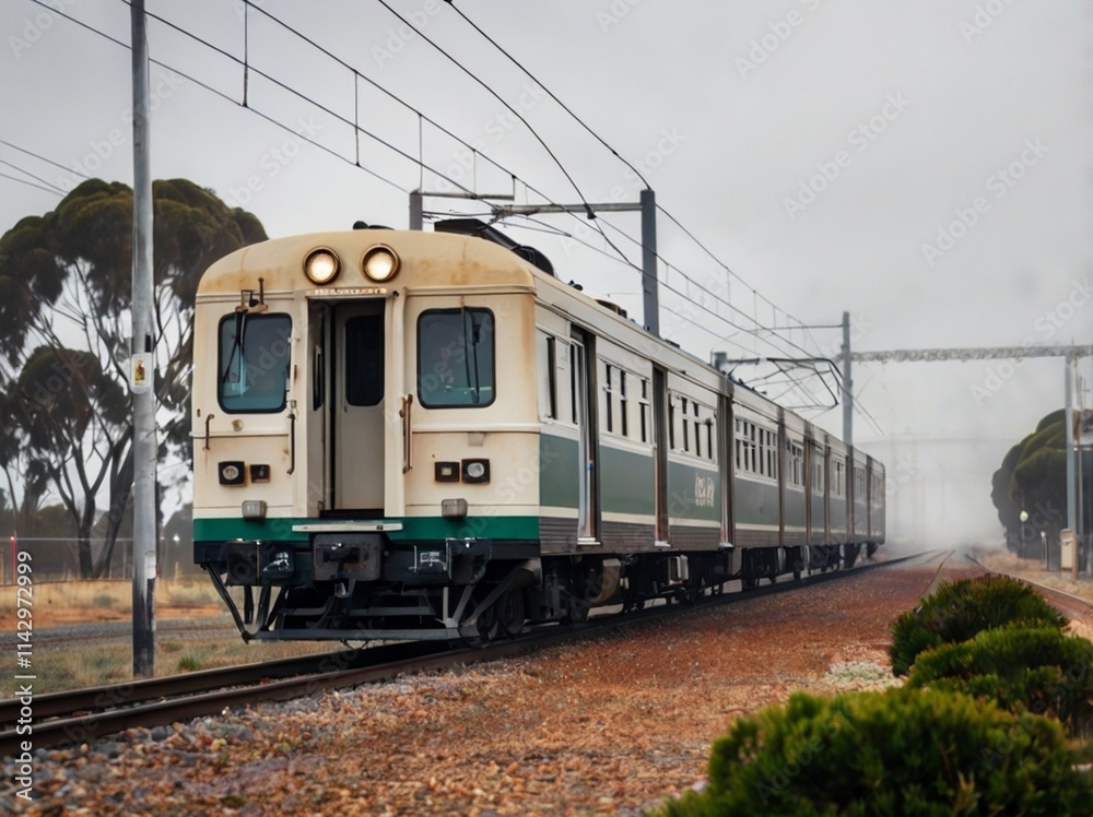 train on station