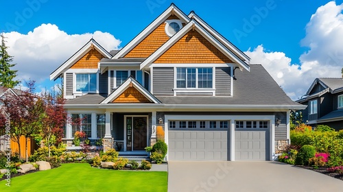 Luxury Suburban Home with Double Garage and Landscaped Yard