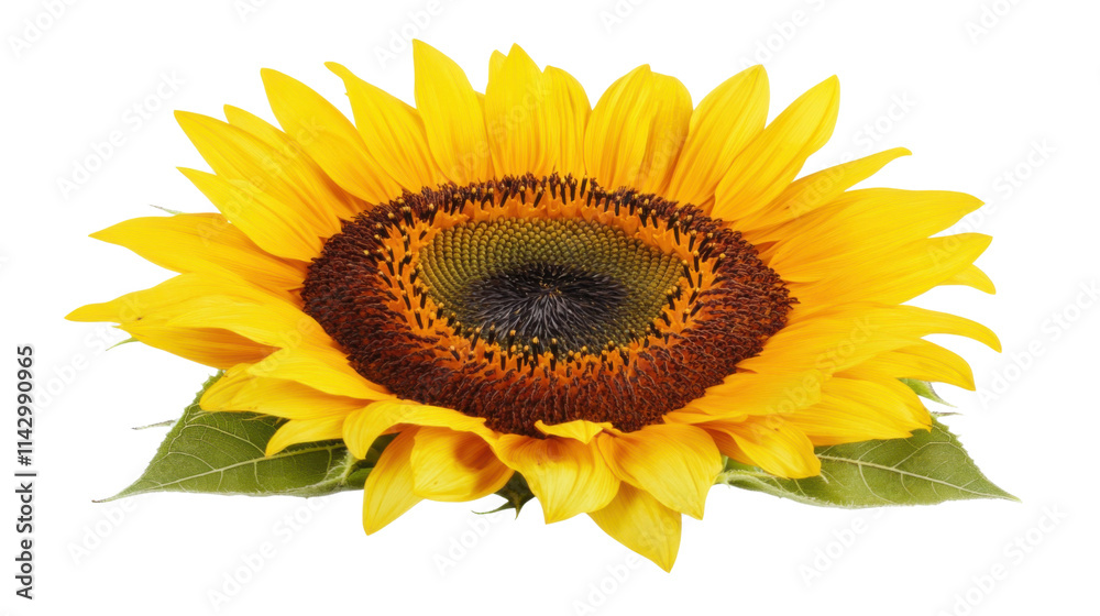 Obraz premium Sunflower, transparent background