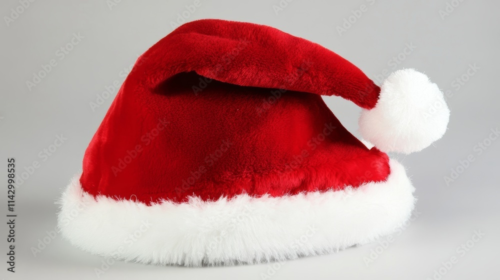 Festive Father Christmas hat, perfect for any holiday decor.
