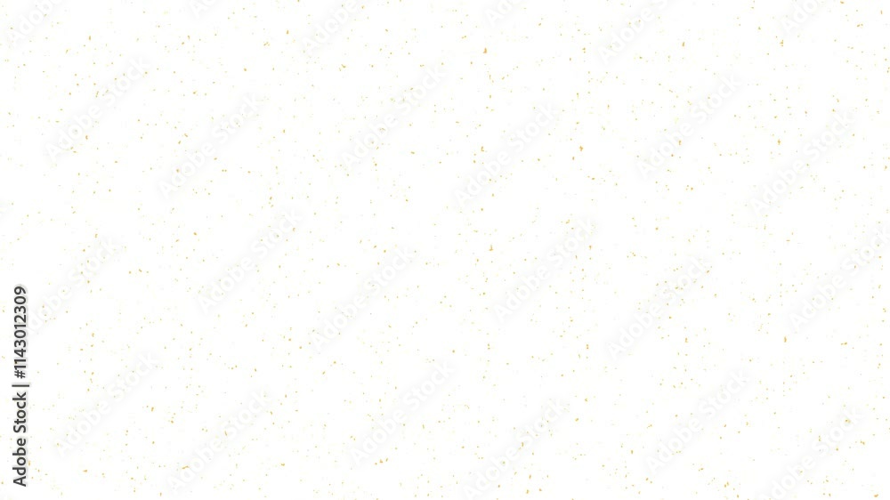 Grainy texture motion background with orange dots geometric pattern loop animation white background