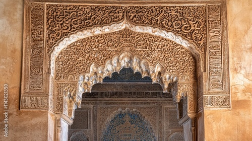 Nasrid Palaces of the Alhambra in Granada.