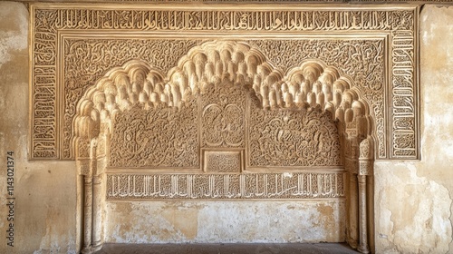 Nasrid Palaces of the Alhambra in Granada.