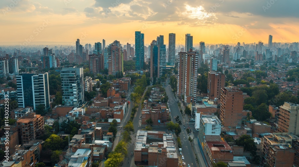 Fototapeta premium urban planning projects boosting local economies, revitalizing neighborhoods through thoughtful urban development, how strategic urban planning contributes to economic growth and community prosperity