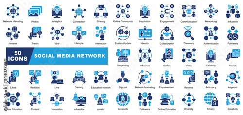 Social Media Network Icon