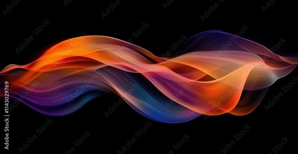 Abstract Colorful Wave Design: A Symphony of Hues Abstract Colorful Wave Design: A Symphony of Hues