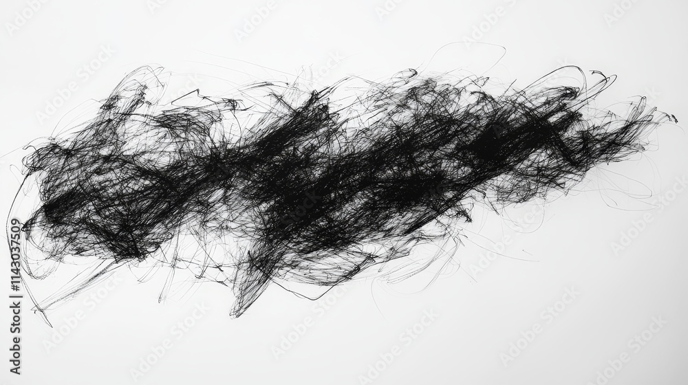 A black and white drawing of a bunch of lines A black and white drawing of a bunch of lines