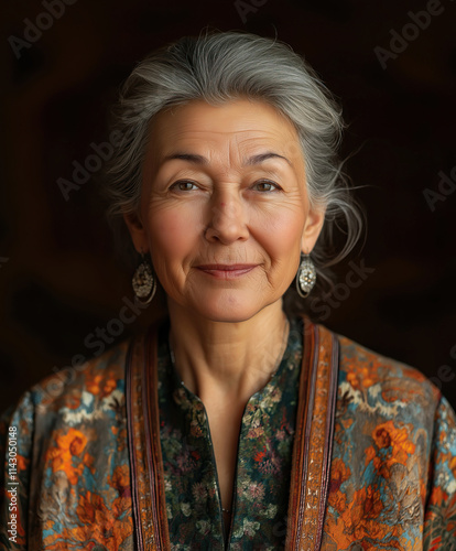 Circassian female portrait photo