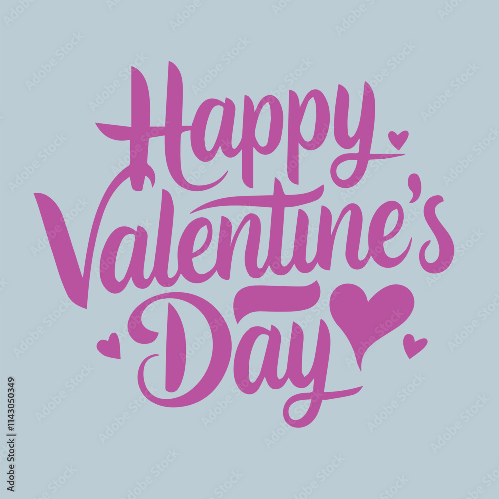 happy valentines day calligraphy vector happy valentines day calligraphy vector