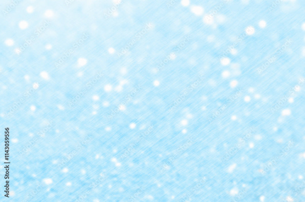 Blue glittering christmas lights. Blurred abstract background Blue glittering christmas lights. Blurred abstract background