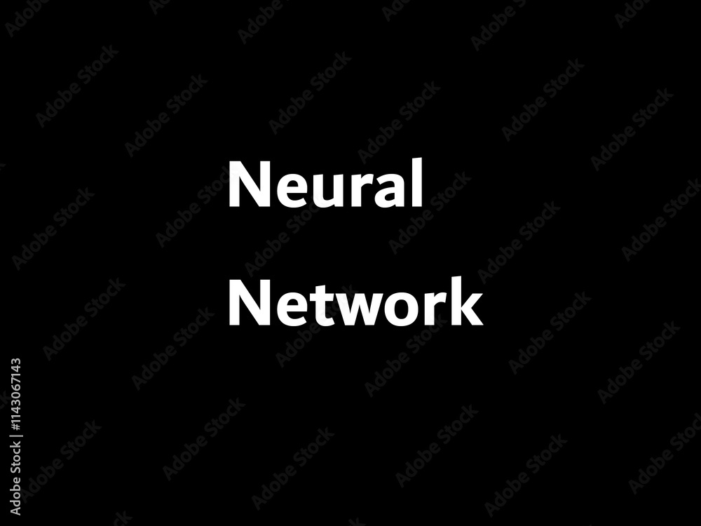 Fototapeta premium Neural Network