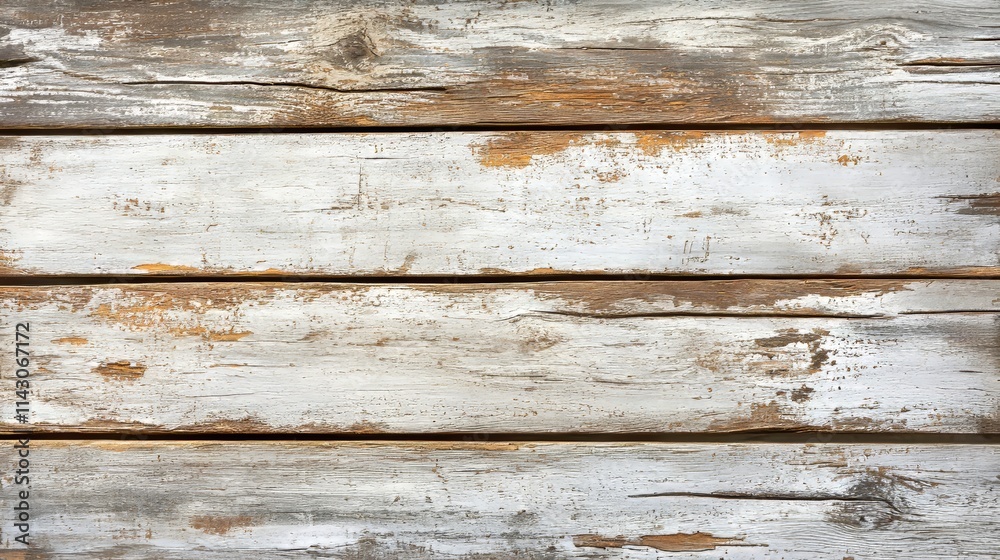 Rustic wooden planks with a grainy surface display faded paint and gentle illumination, perfect for adding personalized text or graphics. Rustic wooden planks with a grainy surface display faded paint and gentle illumination, perfect for adding personalized text or graphics.