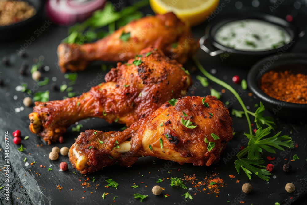 Crispy golden fried chicken drumsticks served in a white dish, perfect for comfort food and casual dining. Crispy golden fried chicken drumsticks served in a white dish, perfect for comfort food and casual dining.