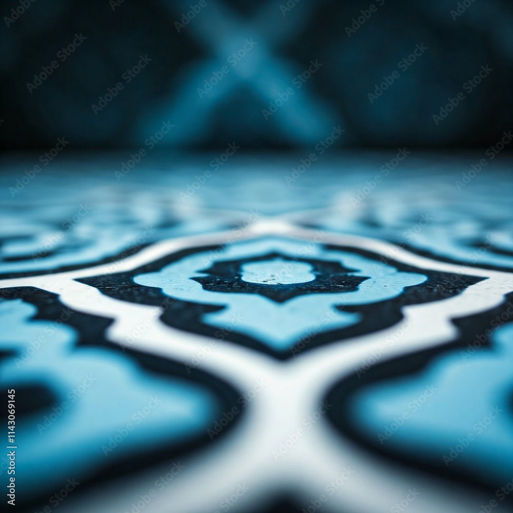 Morocco, pattern, blue Moroccan pattern Morocco, pattern, blue Moroccan pattern